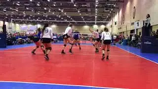 JVA NASA Tournament 2018 - Huntsville AL -  Richlyn Ross #2 - Southern Storm Volleyball