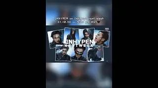ENHYPEN Inkigayo Preview for next week 01.18.26 #enhypen #enhypenmembers #kpop