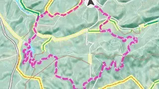 Zeitraffer-Radfahrt BMK25 Stucken-H&ouml;singhausen-F&uuml;rwigge