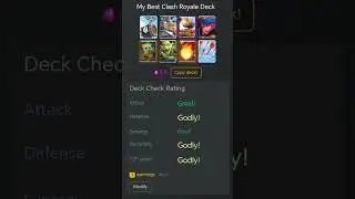 Best deck for Ultimate champion #clashroyale #shorts #viral #pekka #mobilegaming #clashshort #goblin