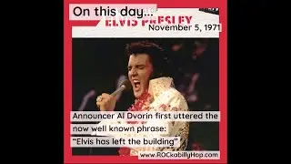 November 5, 1971 &ndash; Elvis Presley
