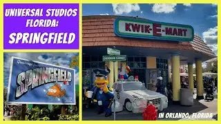 D'OH! Exploring Springfield at Universal Studios Florida! Kwik-E-Mart, Moe's Tavern, & More!