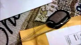 Real Dog tags unboxing