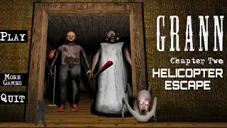 GRANNY CHAPTER 2 | HELICOPTER ESCAPE | HORROR GAME | PART 1 #granny2 #subscribe