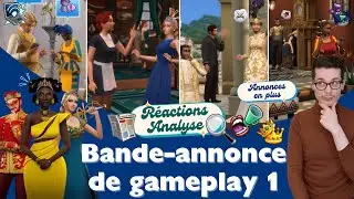 Les Sims 4 H&eacute;ritage & Royaut&eacute; : R&eacute;action &agrave; la 1e bande-annonce de gameplay 👑🛜