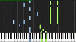 Ballade pour Adeline   Richard Clayderman Piano Tutorial Synthesia