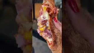 Unboxing del mejor calzone! #food #pizza #calzonepizza