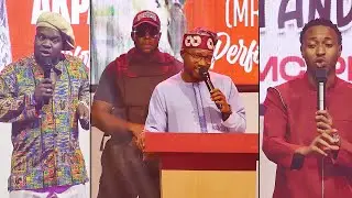 Busy Mouth President Tinubu parody and These top stand up comedians will blow your mind