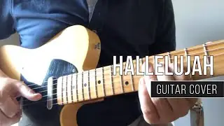 JEFF BUCKLEY - Hallelujah Guitar cover - Fender Telecaster Road Worn 50s