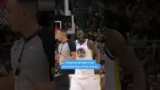 Draymond had Milwaukee security escort a fan out of the arena during the Bucks-Warriors game
