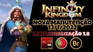 Nova Manuten&ccedil;&atilde;o + Atualiza&ccedil;&atilde;o 1.8 no Infinity Kingdom