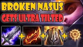Teemo vs Nasus - SUPER Tilting BROKEN Nasus! NEW SEASON 9 Ranked Gameplay