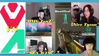 Kyedae,Tarik, Zombs and Sinatraa Reacts To Sentiels vs Akrew|VCT NA S2 Challengers Open Qualifier 2.