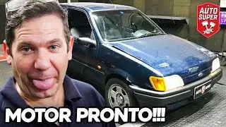 MOTOR DO PODRITO DA AUTO SUPER EST&Aacute; PRONTO!!😍🔥  ZETEC ROCAM FORJADO PRONTO PRA ASSAR!!😈