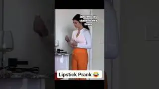 Lipstick Prank On Wine Glass  #lipstick #prankvideo #lipsticklove