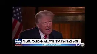 #DonaldTrump could announce his OFFICIAL 2024 Presidency Run if Glenn YOUNGKIN wins  #GlennYoungKin