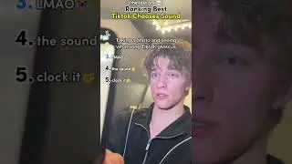Ranking Best Tiktok Chooses Sound🎶
