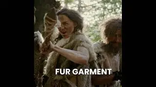 Ice Age Clothing Bone Needles #iceage #paleolithic #shorts
