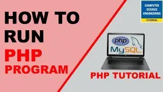 How to Run First PHP Program