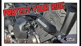 SW-MOTECH Frame Sliders Install - 2019 Yamaha MT-09