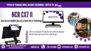 Limited Time New Year Deals on NCR POS System! Choose NCR CX7, NCR CX7 ii for Retail & Restaurant.