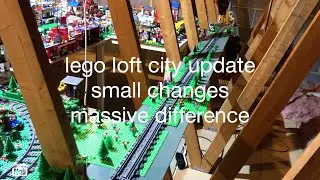 Lego loft city update small changes massive difference. Asda added
