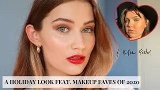 Праздничный макияж GRWM: мои любимые макияжи 2020 года с @kylafish