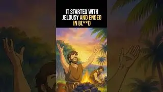 Christian Anime | The First Murder in History Happened During Worship 😳 #shorts