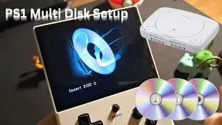 RG35XX Plus Tutorial | How to Setup PS1 Mutli Disk Games