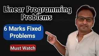 Linear programming Class 12 Important Questions| LPP Class12 maths | LPP 6 marks important questions