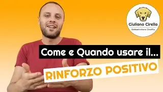 🐶 Rinforzo Positivo: Quando e Come Usarlo con il Tuo Cane (e i 3 Tipi) | Giuliano Addestratore