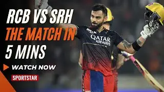 RCB vs SRH match analysis in five minutes