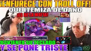 R3V1ENTA SU TECLADO! MACARIUS ENFURECE CON SU TROLL OFF CON ITEMS DE DAÑO, HARTO DE LA M4F1A DOTA 2