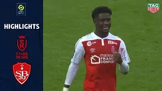 STADE DE REIMS - STADE BRESTOIS 29 (1 - 0) - Highlights - (SdR - SB29) / 2020-2021