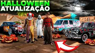 CHEGOU ATUALIZA&Ccedil;&Atilde;O DE HALLOWEEN! GANHE CARROS GR&Aacute;TIS NO RIO RISE