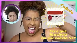 MEL COLA ANNA TELLES TESTEI NO MEU CABELO CRESPO 4C| SERÁ QUE FUNCIONA?| Gracielle Rosa