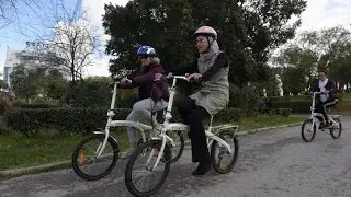Car ban and virus curfew open Tunis streets to cyclists