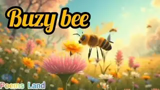 Buzy bee baby poem #kidschannel 