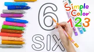 Learn numbers with crayons, fill in the blanks with appropriate numbers | For Kids Learning Videos