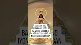 Our Lady of Peace and Good Voyage,pray for us!🙏❤️