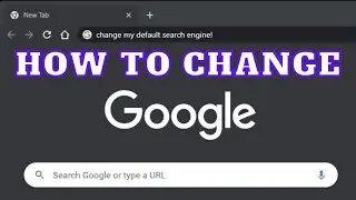 How to change default search engine Chrome