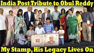 India Post Unveils &lsquo;My Stamp&rsquo; Honouring P. Obul Reddy&rsquo;s Centenary