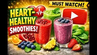 6 Heart-Healthy Smoothies That Can Improve Blood Flow & Lower Cholesterol Naturally