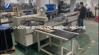 400PBF FULLY AUTOMATIC SINGLE SPIRAL BINDING MACHINE