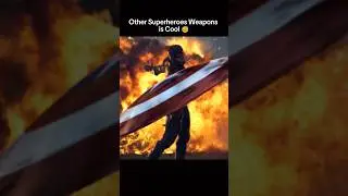 Other Superheroes Weapons Vs Thor Weapon ☠️ #shorts