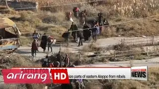 Syrian gov't forces continue to seize parts of eastern Aleppo from rebels