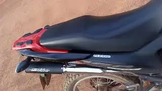 Bros 160 com escape usa racing