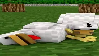 [AMV] Rinha de Galo no Minecraft ao som de Linkin Park - In the End