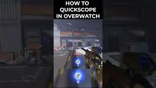 How to Ana quickscoping in Overwatch | #Overwatch #Overwatch2 #Shorts