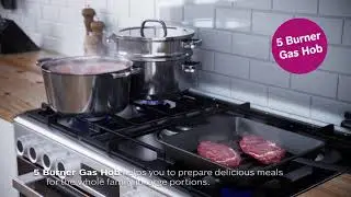 Bosch New Range Cookers with Hybrid Cooking